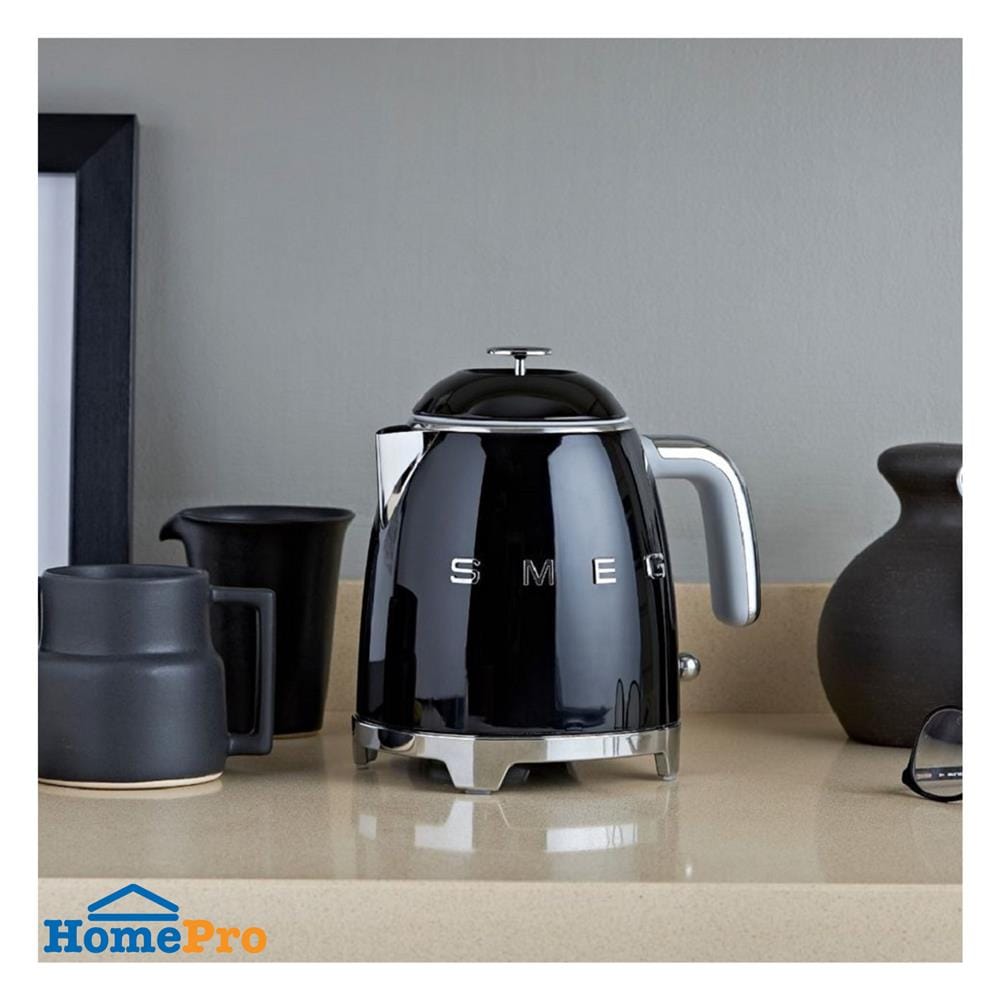 กาต้มน้ำไฟฟ้า SMEG KLF05BLEU 0.80 ลิตร สีดำ