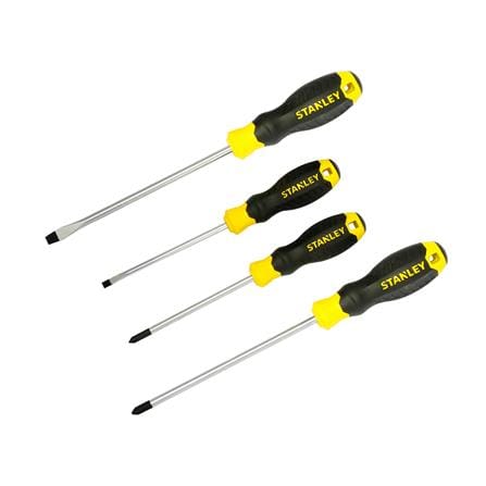 ไขควงแม่เหล็ก STANLEY 6 นิ้ว 4 ชิ้น/ชุด_0