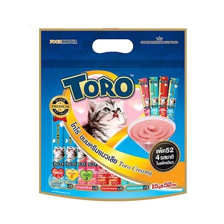 ขนมแมวเลีย TORO MULTIPACK  แพ็ก 52 ซอง_0