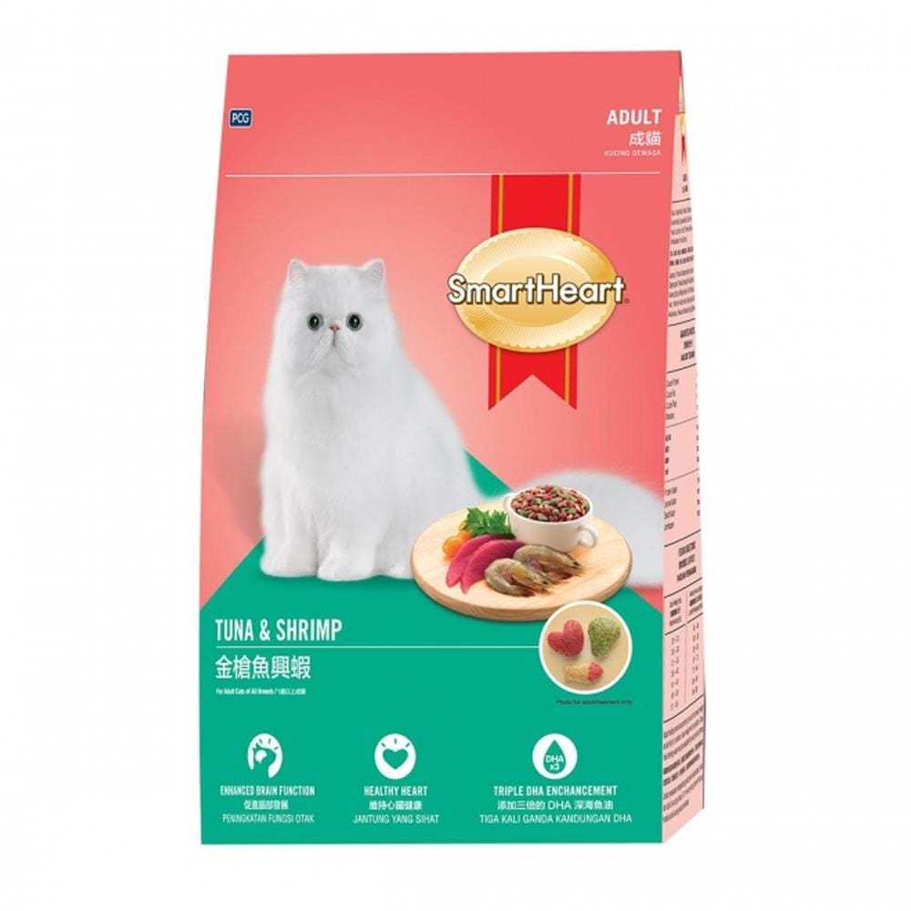 อาหาร SMARTHEART ADULT TUNA&SHRIMP 1.2 กก.