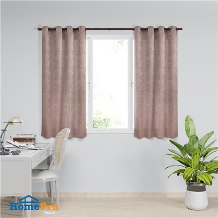 ผ้าม่าน EYELET HOME LIVING STYLE MYRA UV 145X160 ซม. สีน้ำตาล_5