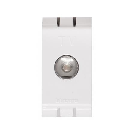 เต้ารับโทรทัศน์ BTICINO BAMBOO SAE2152DBM สีขาว