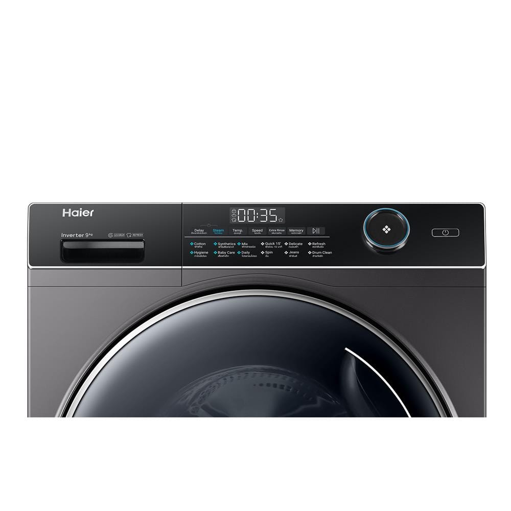เครื่องซักผ้าฝาหน้า HAIER HW90-BP14959 9 กก. 1400RPM อินเวอร์เตอร์