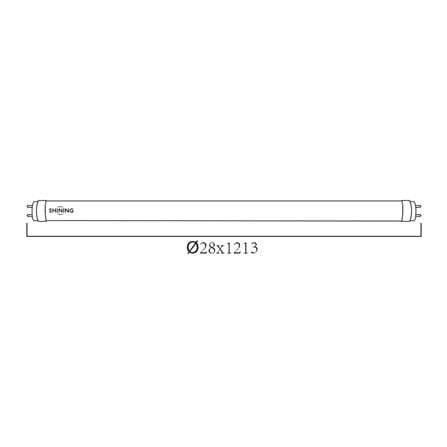 หลอด LED SHINING T8 TUBE SE 18 วัตต์ DAYLIGHT/COOL WHITE/WARM WHITE G13_6