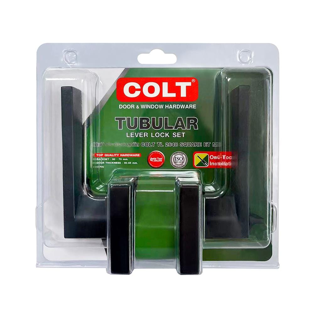 มือจับก้านโยก COLT LITE TL2648 สีดำ