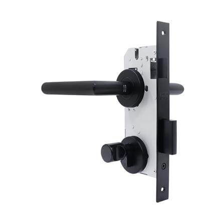 มือจับก้านโยกห้องทั่วไป MORTISE SOLEX 4585 105 สีดำ_2