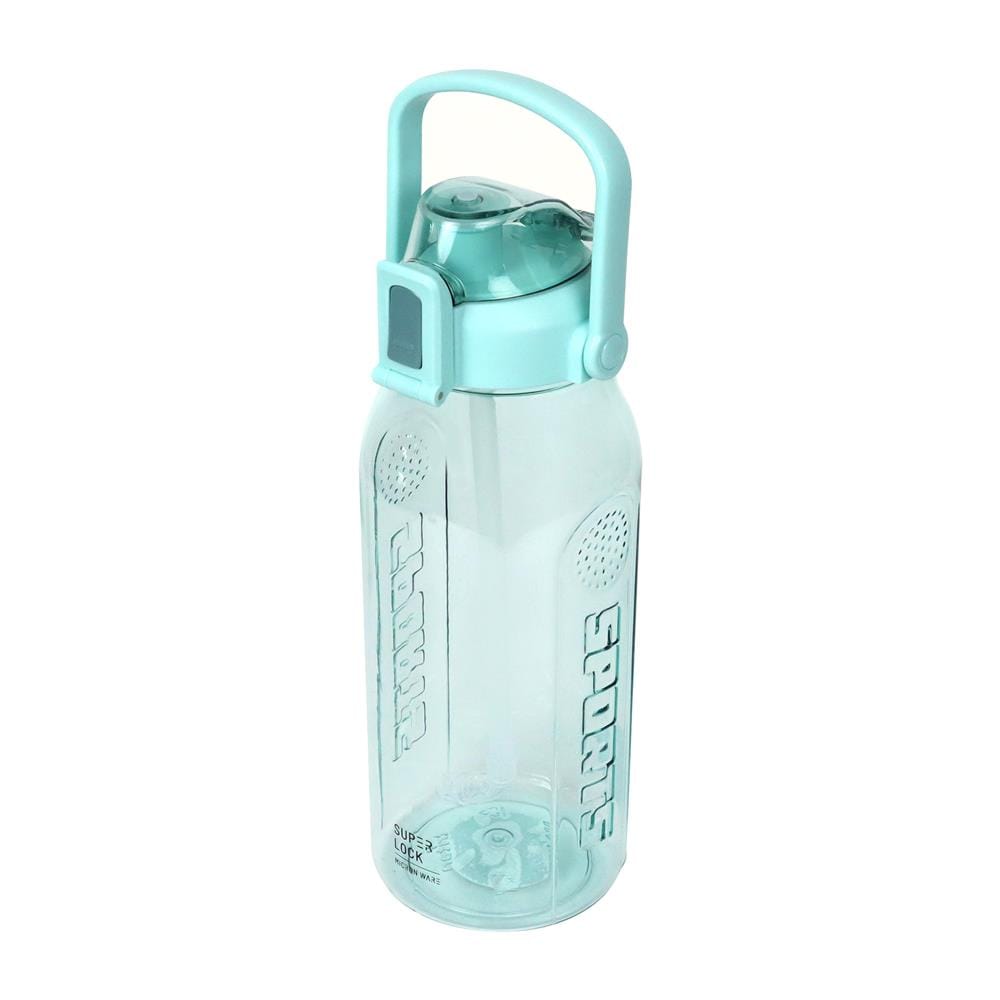 ขวดน้ำ TRITAN พร้อมหลอด SUPER LOCK 6927 2 ลิตร สีเขียว