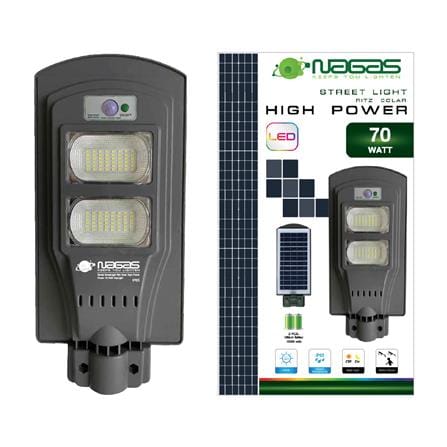 ไฟถนน SOLAR NAGAS SL 70 วัตต์ DAYLIGHT สีเทา_3
