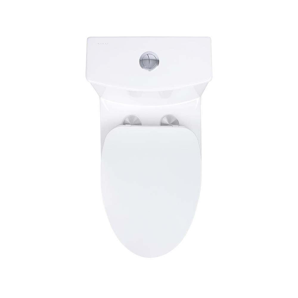 สุขภัณฑ์ 1 ชิ้น KARAT K-31226X-S-WK 3/4.5 ลิตร สีขาว