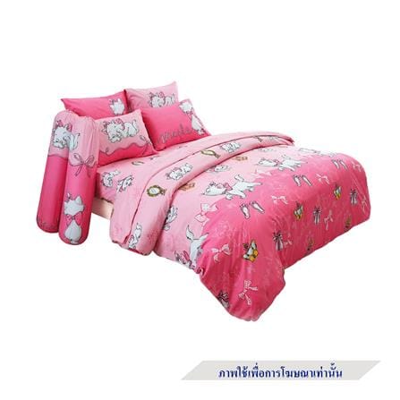ชุดผ้าปูที่นอน 6 ฟุต 5 ชิ้น FOUNTAIN MARIE FTC118