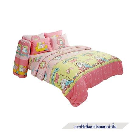 ชุดผ้าปูที่นอน 6 ฟุต 5 ชิ้น FOUNTAIN MARUMOFUBIYORI FTC104
