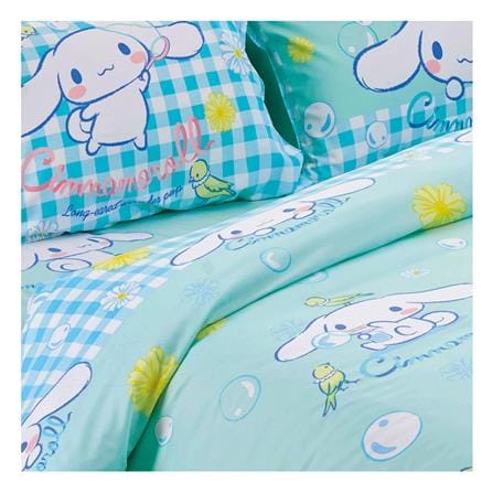 ชุดผ้าปูที่นอน 5 ฟุต 5 ชิ้น FOUNTAIN CINNAMOROLL FTC051_1