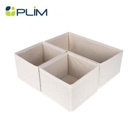 กล่องจัดเก็บผ้า PLIM SIMPLE 3 ช่อง