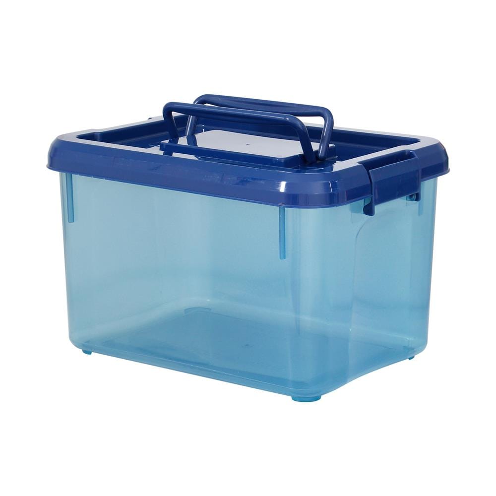กล่องหูหิ้ว SN 555 26x36x32 ซม. สีน้ำเงินเข้ม