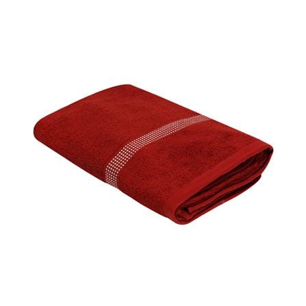 ผ้าขนหนู ME LIVING LUCIA 30X60 นิ้ว สี RED