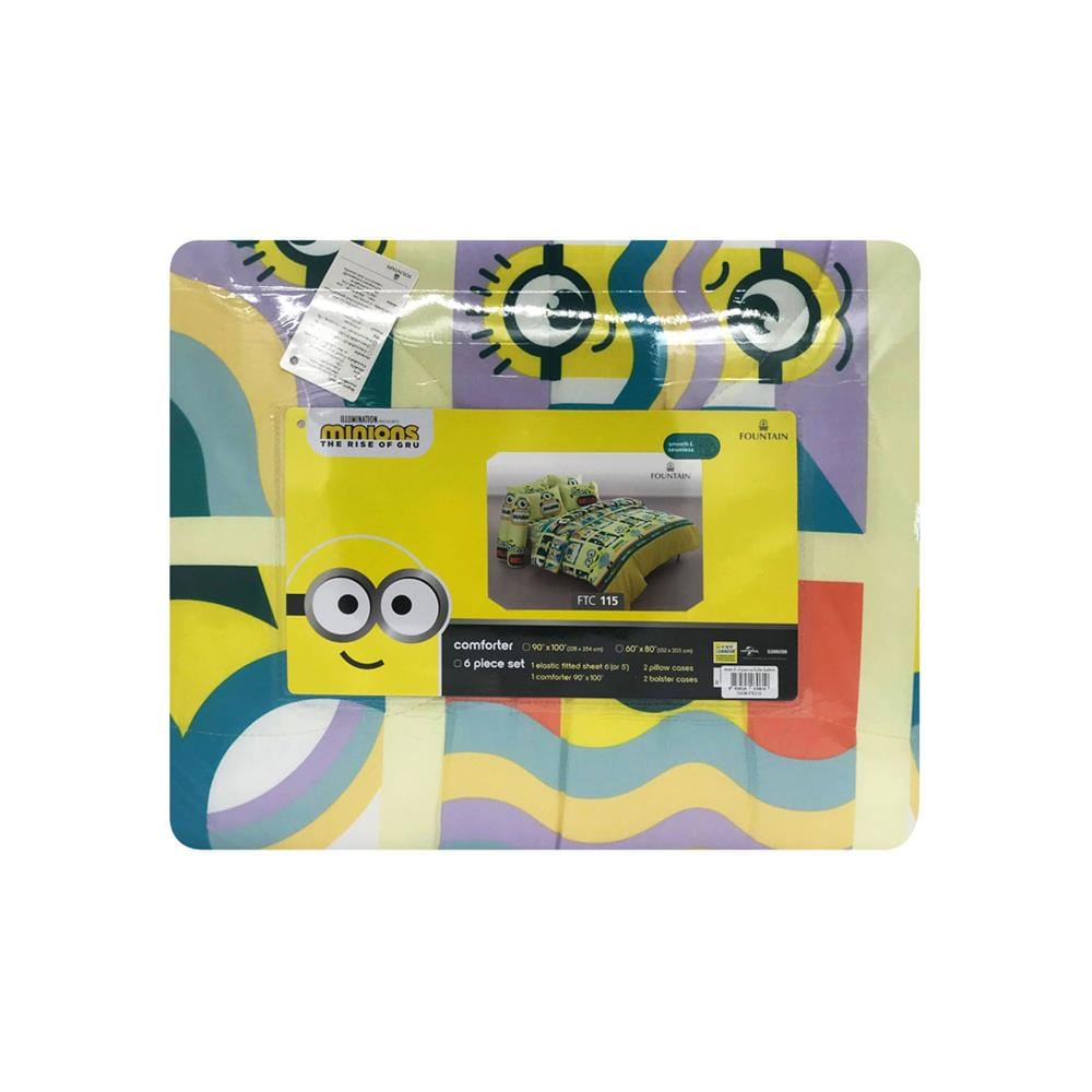 ผ้านวม FOUNTAIN MINIONS 60x80 นิ้ว FTC115