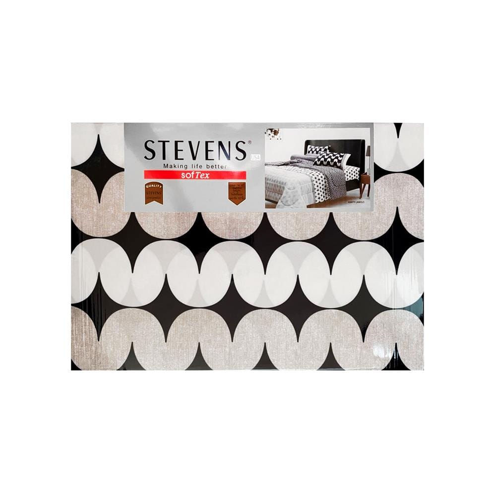 ชุดผ้าปูที่นอน 5 ฟุต 5 ชิ้น STEVENS SOFTEX AM32