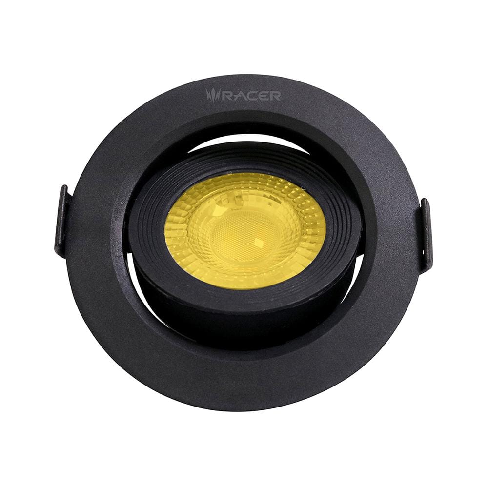 ดาวน์ไลท์ LED RACER ADJUST 3.5 นิ้ว 5 วัตต์ WARM WHITE สีดำ