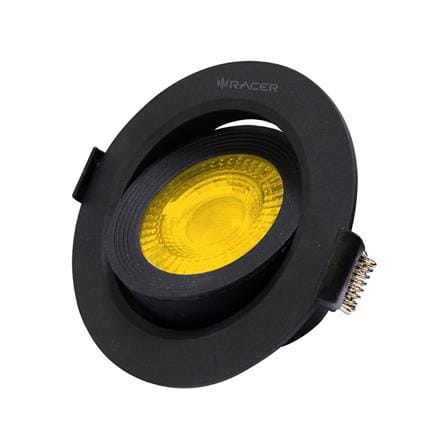ดาวน์ไลท์ LED RACER ADJUST 3.5 นิ้ว 5 วัตต์ WARM WHITE สีดำ_1
