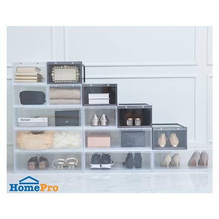 กล่องรองเท้า STACKO MAGNETIC LOCK 56X37X18.30 ซม. ใส_5