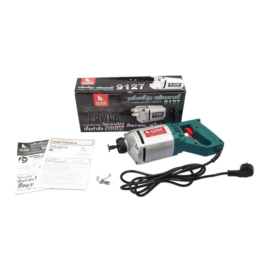 เครื่องจี้ปูนไฟฟ้า SUMO 9127 1.5 ม. 900 วัตต์