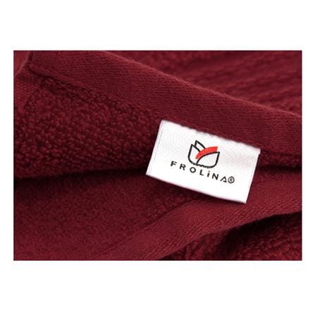 ผ้าขนหนู FROLINA ECO SOFT 15X31 นิ้ว BURGUNDY_2
