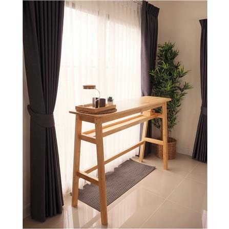 ชุดโต๊ะบาร์ BAAN FURNITURE HERMES SET 120 ซม. สีไม้ธรรมชาติ_5