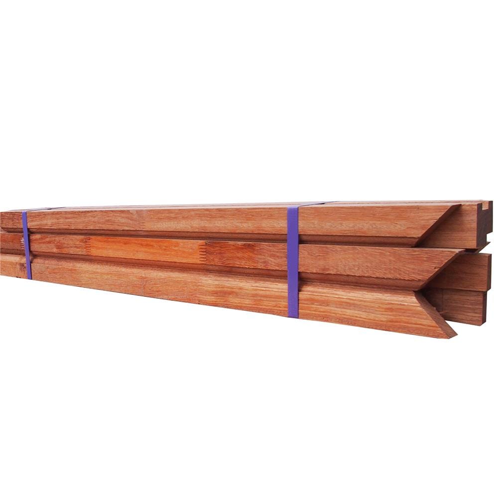 วงกบประตูไม้เนื้อแข็งจ๊อยท์ AZLE 80X200 ซม. สีธรรมชาติ