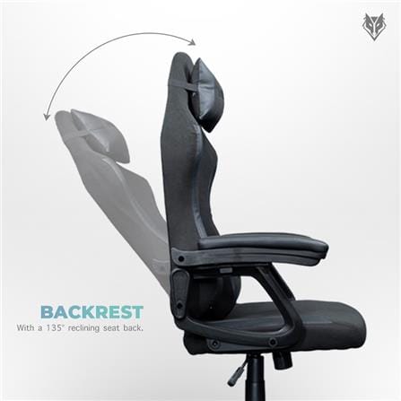 เก้าอี้เกมมิ่ง NUBWO NBCH029 สีดำ_6