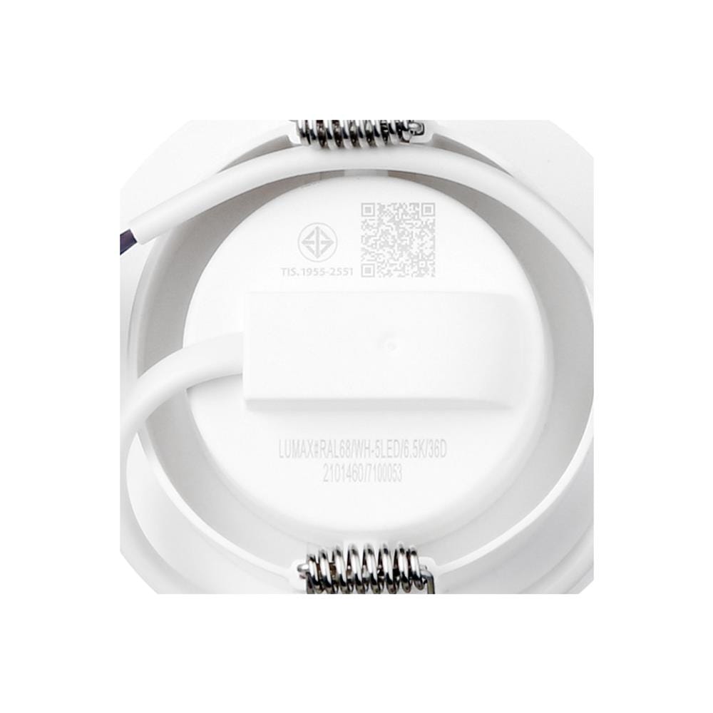 ดาวน์ไลท์ LED LUMAX 19-A6599 3.2 นิ้ว 5 วัตต์ DAYLIGHT สีขาว