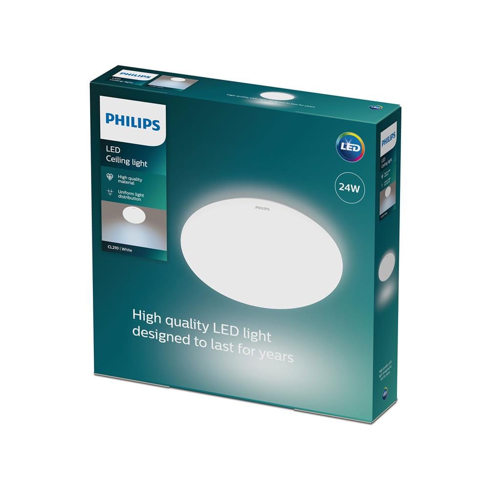 ไฟเพดาน LED PHILIPS CL210 15.5 นิ้ว 24 วัตต์ DAYLIGHT สีขาว