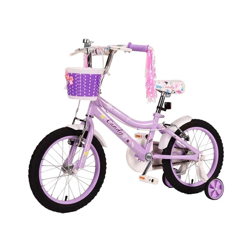 จักรยานเด็ก 16 นิ้ว JOY BICYCLE CANDY สีม่วง