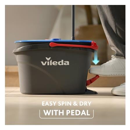 ชุดอุปกรณ์ถังปั่นพร้อมไม้ม็อบ VILEDA H2PRO_9