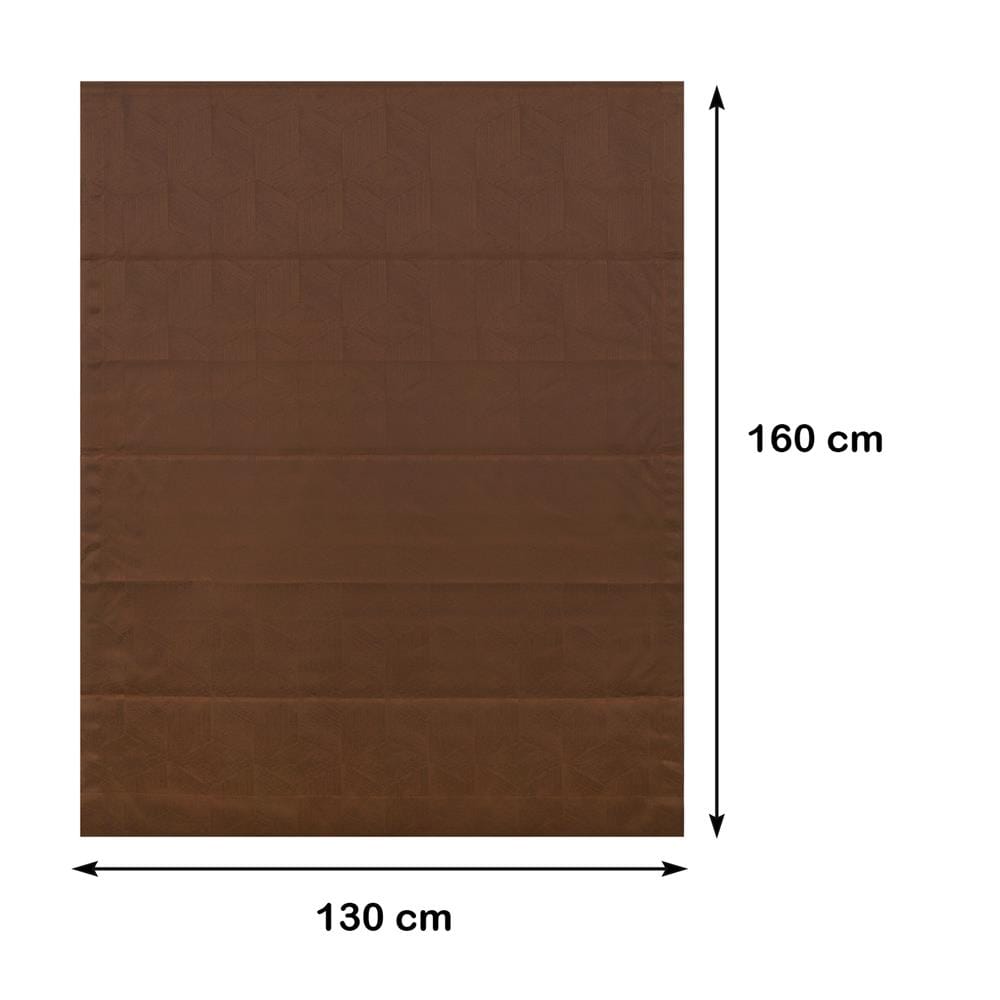 ม่านพับ HOME LIVING STYLE ALLIC UV 130X160 ซม. สีน้ำตาล
