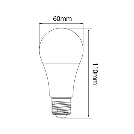 หลอด LED L&E BULB 9 วัตต์ DAYLIGHT E27_6