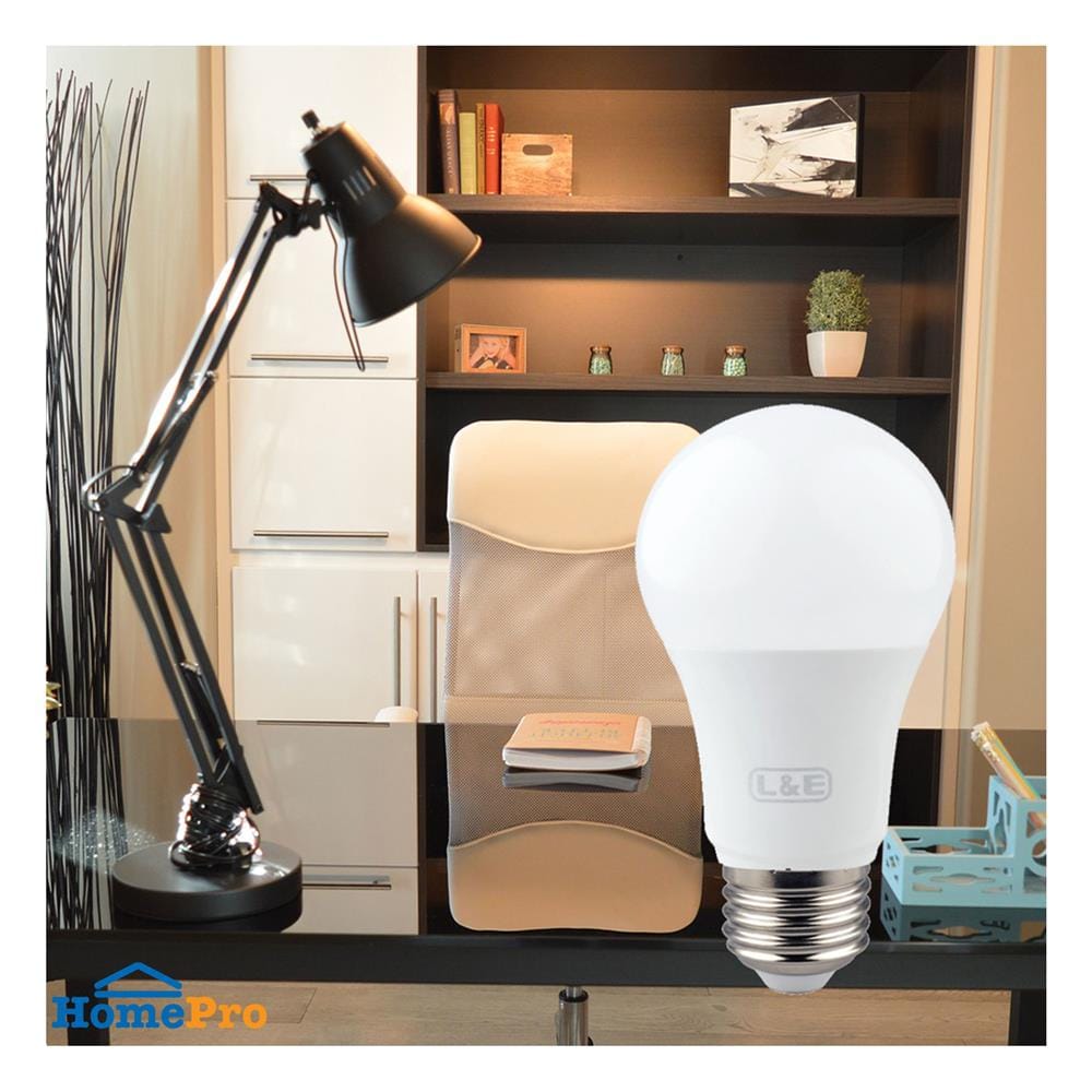 หลอด LED L&E BULB 11 วัตต์ WARM WHITE E27