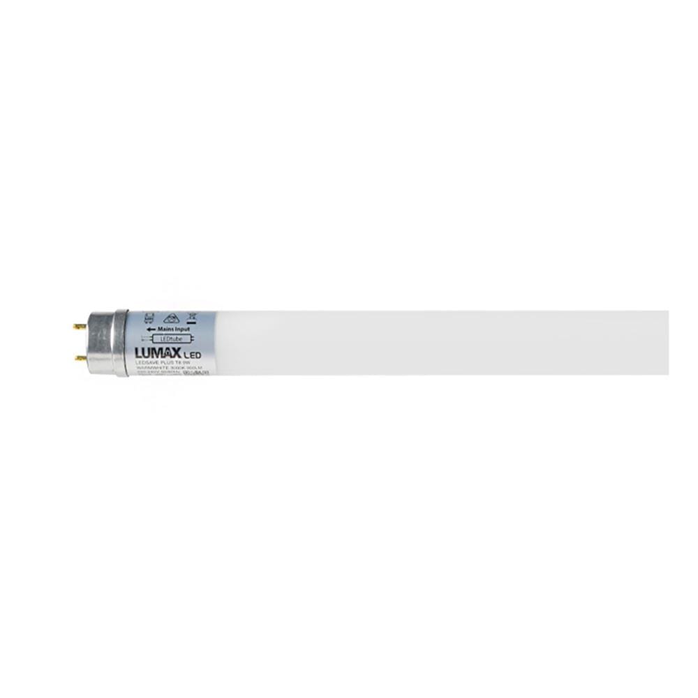 หลอด LED สั้น LUMAX T8 SAVE PLUS SE 9 วัตต์ WARM WHITE G13