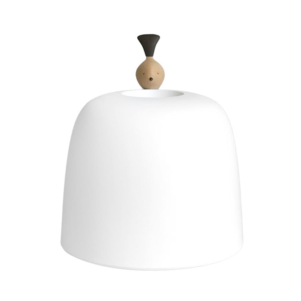 กล่องทิชชู่ม้วน MINIMAL SCULPT BIRDBIRD สีขาว