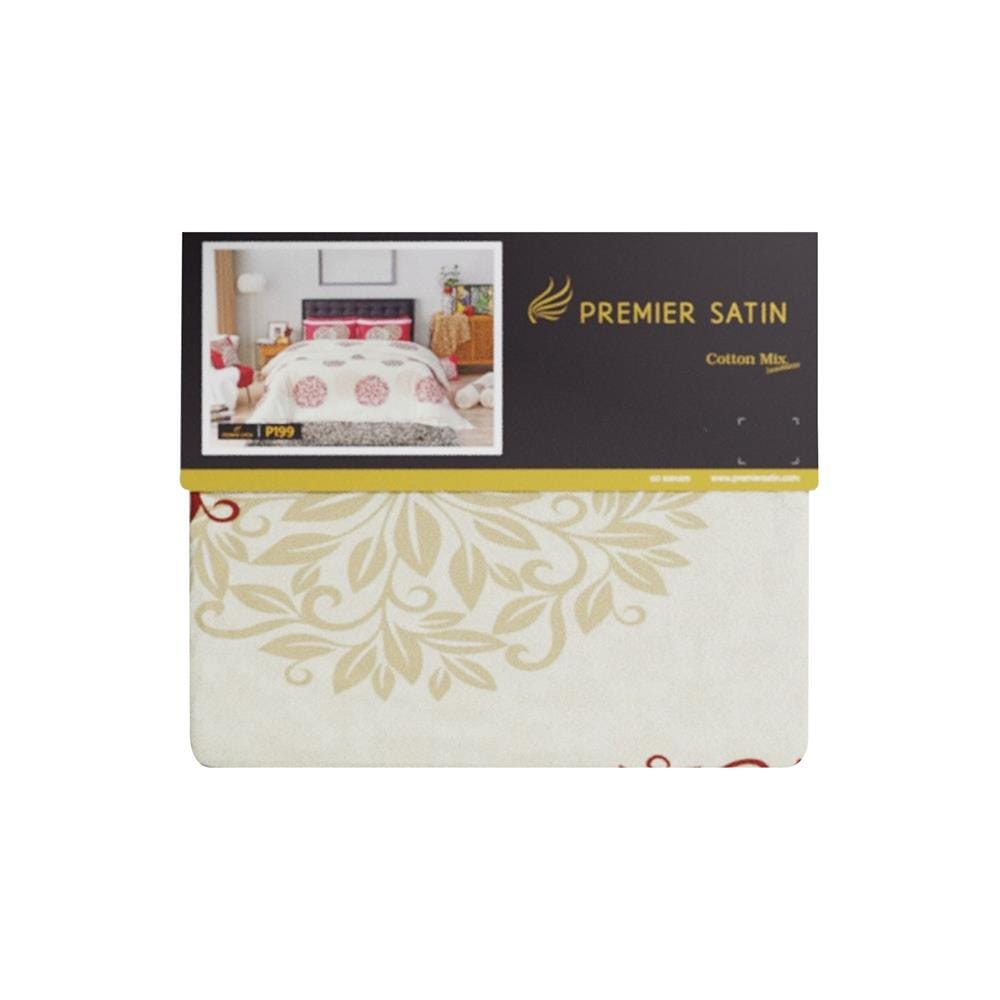 ชุดผ้าปูที่นอน 6 ฟุต 5 ชิ้น PREMIER SATIN MIX P199