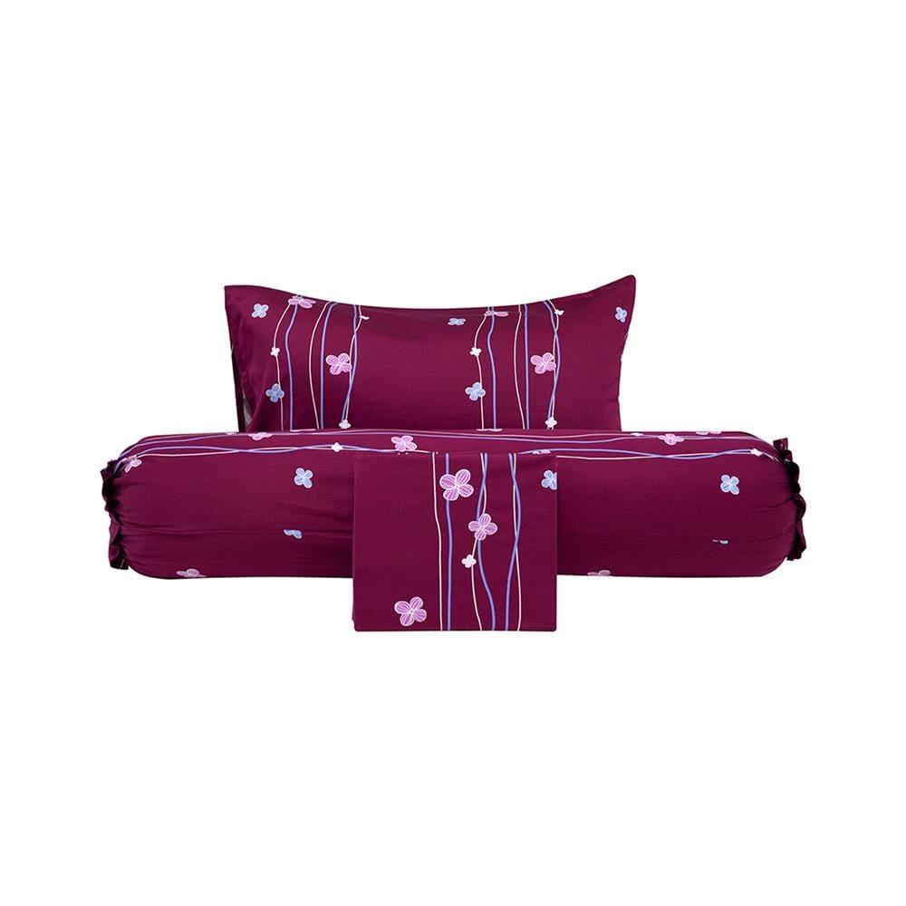 ชุดผ้าปูที่นอน 3.5 ฟุต 3 ชิ้น PICASSO PB สี BONITA VIOLET