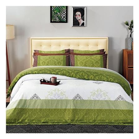 ชุดผ้าปูที่นอน 6 ฟุต 6 ชิ้น PREMIER SATIN MIX P202_0