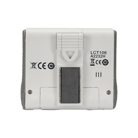 นาฬิกาตั้งโต๊ะดิจิทัล RHYTHM LCT106NR03 3X2.5 นิ้ว สีขาว_2