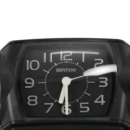นาฬิกาตั้งโต๊ะพลาสติก RHYTHM 8RA647SR02 3X6 นิ้ว สีดำ_3