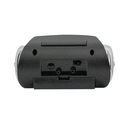 นาฬิกาตั้งโต๊ะพลาสติก RHYTHM 8RA647SR02 3X6 นิ้ว สีดำ_4