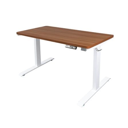 D.I.Y. โต๊ะทำงานปรับระดับ BEWELL ERGO 120X60 ซม. สีวอลนัท/ขาว_0