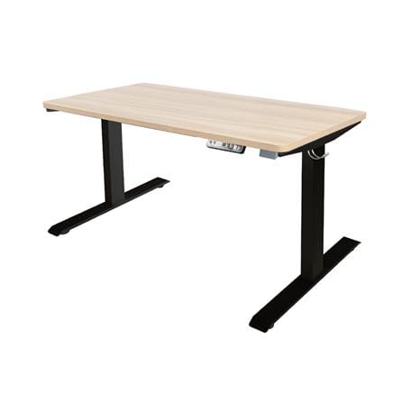 D.I.Y. โต๊ะทำงานปรับระดับ BEWELL ERGO 140X75 ซม. สีโอ๊ค/ดำ_0