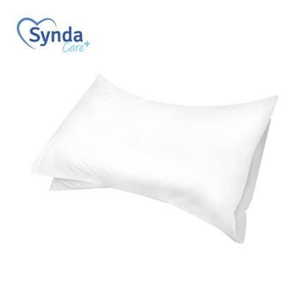 หมอนสุขภาพ ใยบอลไมโครไฟเบอร์ SYNDA GENTLE 64x48x18 ซม. สีขาว_0
