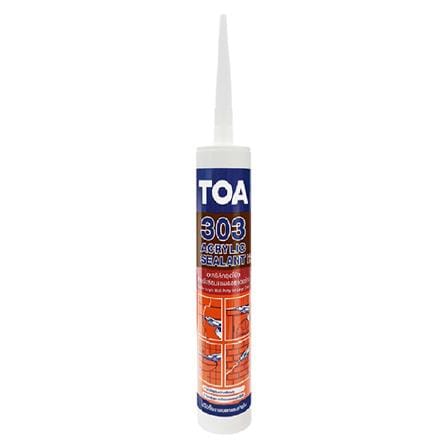 อะคริลิกซีลแลนท์ TOA 303 280 มล. สีน้ำตาล