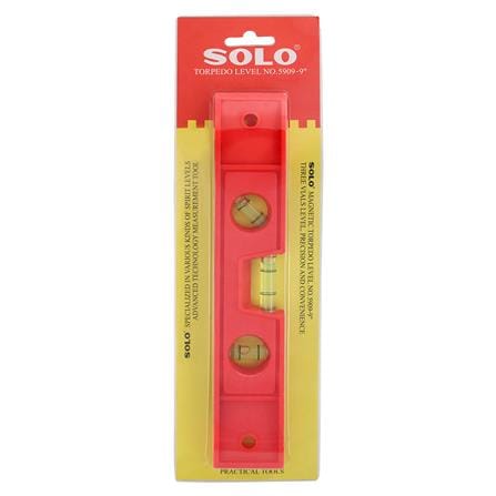 ระดับน้ำแม่เหล็ก SOLO 5909-9 9 นิ้ว สีแดง_7