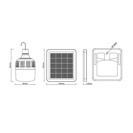 ไฟจัดสวน SOLAR PHILIPS SP010P LED7/765 6 วัตต์ DAYLIGHT สีขาว_5